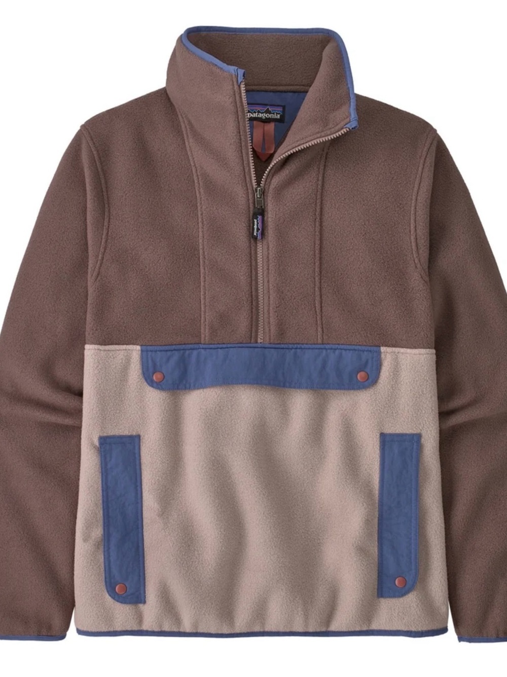 Patagonia Synchilla Anorak Unisex Men XL Women XXL Colorblock Fleece